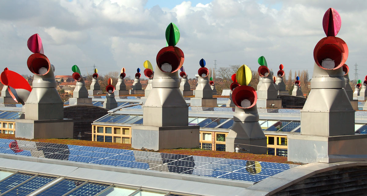 building integrated photovoltaics Overhead glazing solarnova